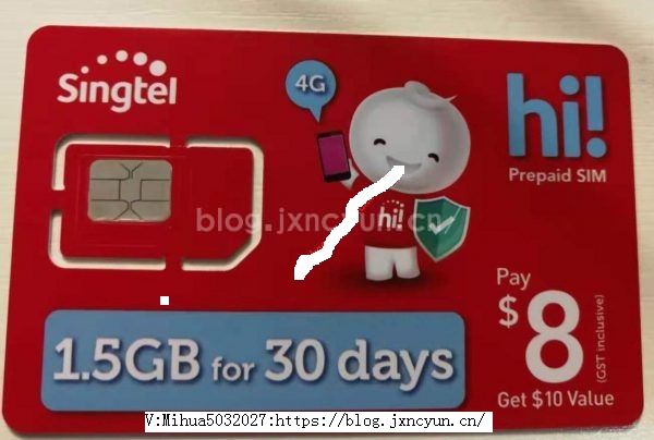 新加坡手机卡中国收短信